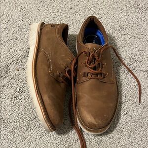 Clarks Tan Leather Men's Derbys